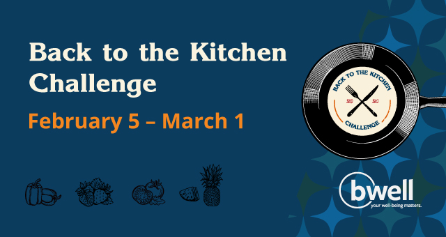 Back to the Kitchen Challenge: Feb 5 - Mar 1